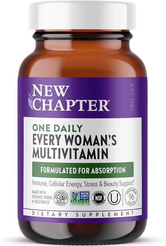 New Chapter Every Woman’s One Daily Multivitamin 55+ 96 Tablets Exp 12/25
